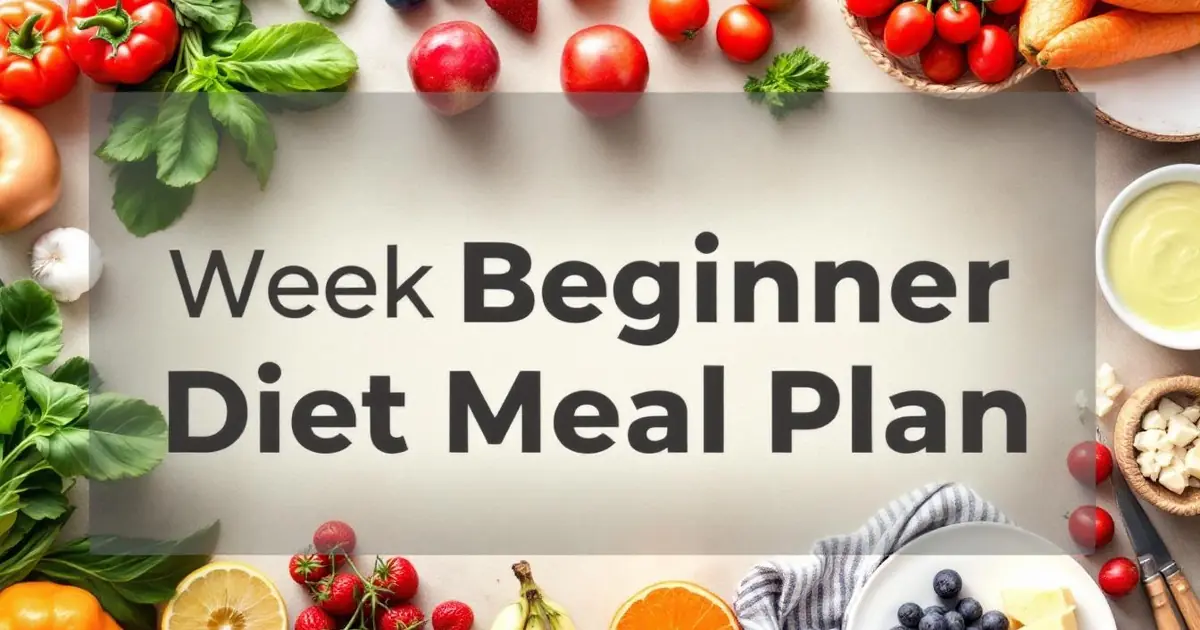 1 Week Beginner Galveston Diet Meal Plan