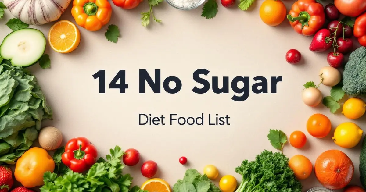No Sugar Diet Plan: Complete Guide to Benefits & Results