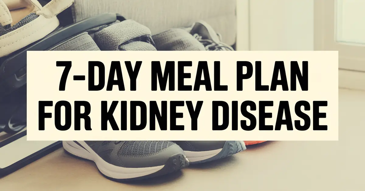 7-Day Meal Plan for Kidney Disease: Complete Nutrition Guide