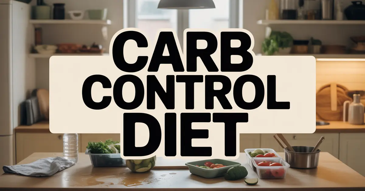 Carb Control Diet: How to Lower Blood Sugar and Lose Weight