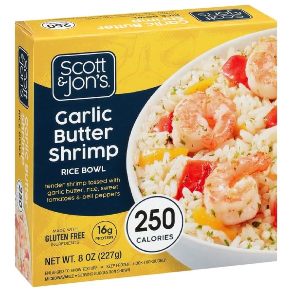 Scott & Jon's Garlic Butter Shrimp Rice Bowl, 8 oz