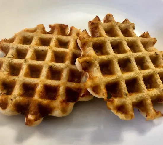 OPTAVIA mac and cheese waffle hack