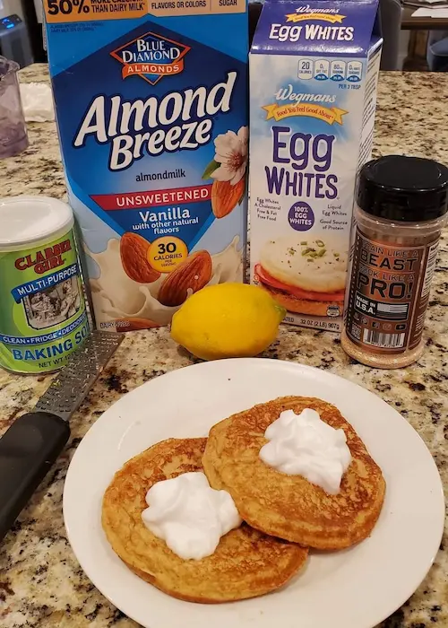 OPTAVIA blueberry biscuit pancake hack