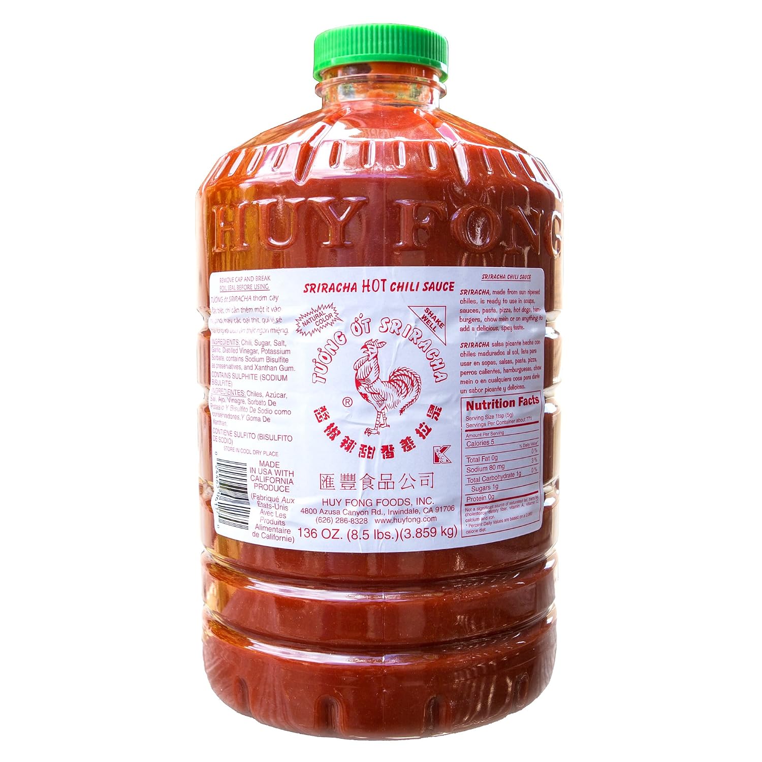 Huy Fong Sriracha Hot Chili Sauce