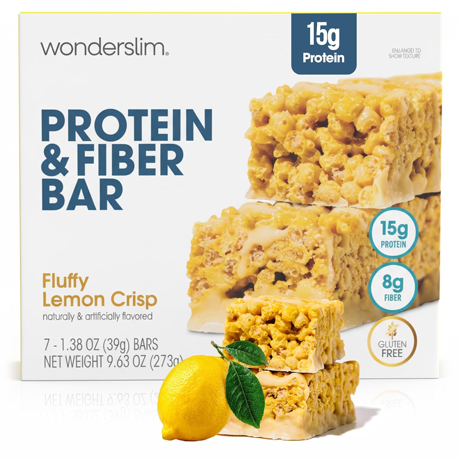 Wonderslim High Fiber Protein Bars, Low Calorie Snack ...