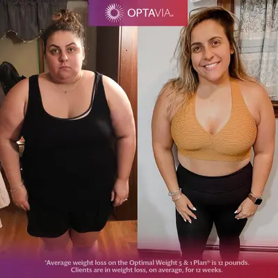 OPTAVIA weight loss before after
