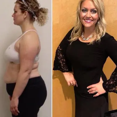 OPTAVIA weight loss before after