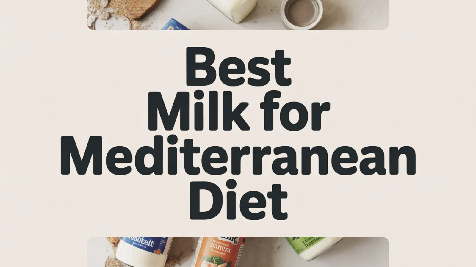 6 Best Milk for Mediterranean Diet, Tested and Compared