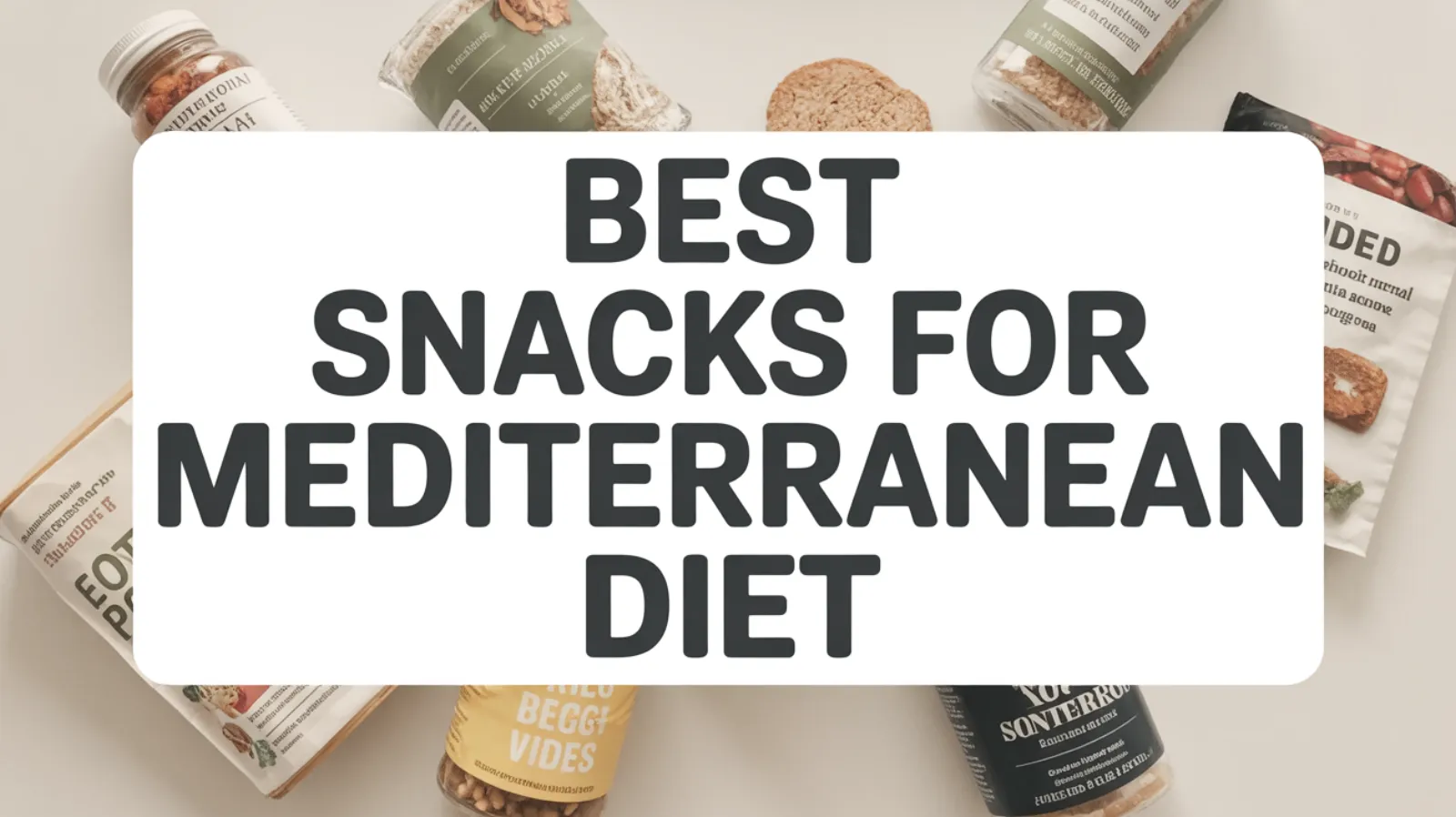 6 Best Snacks for Mediterranean Diet, Tested and Compared