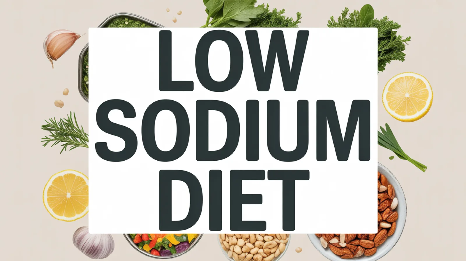 Low Sodium Diet: The Complete Guide